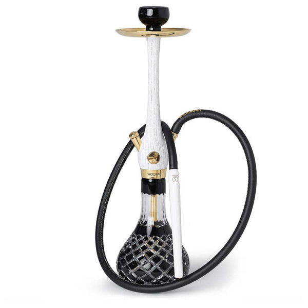 Wookah Gold Plated 24 k Gt Hookah White