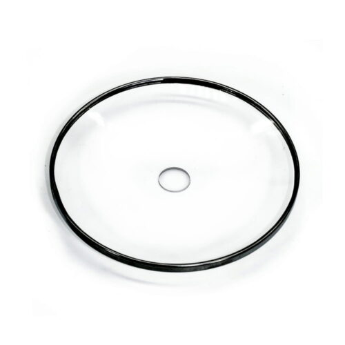 Crystal Black Plate 6.5in