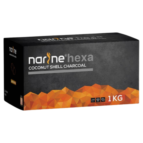 Narine Coco Charcoal Hexagon 1kg
