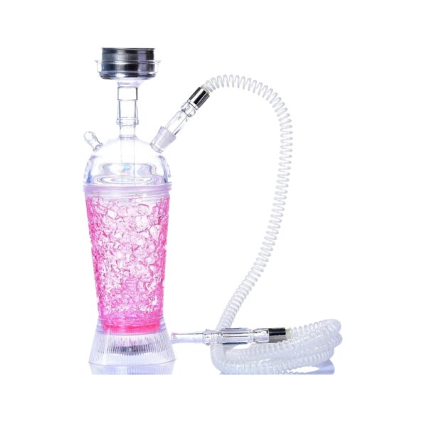 Smoke and Fun Teeny Cup Hookah pink
