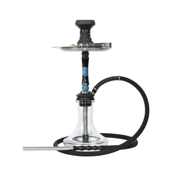 Icon Pomp Hookah Set black blue