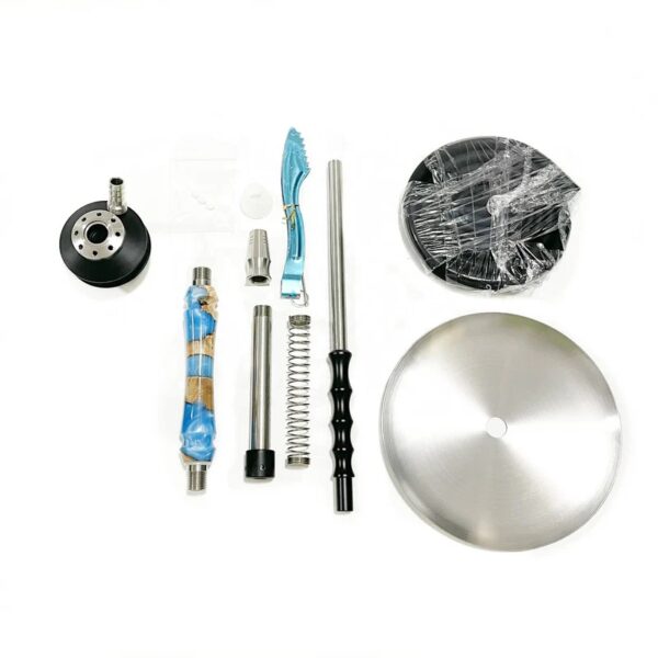 Icon Pomp Hookah Set includes