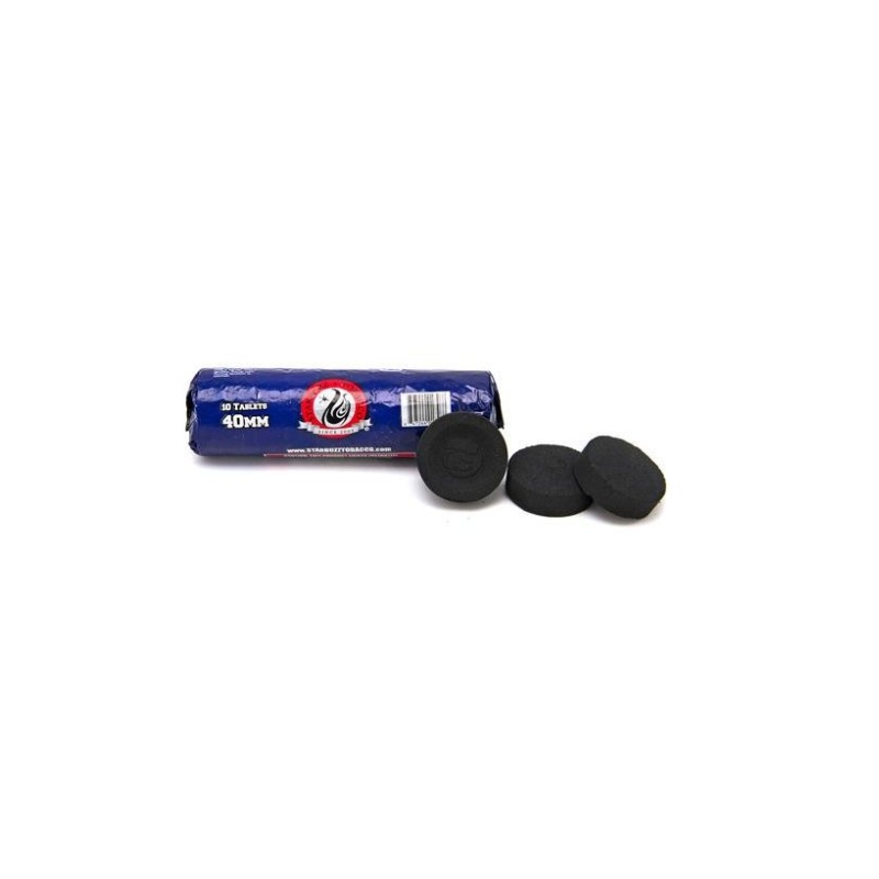 Starbuzz Premium Coconut Quick Lite Charcoal 40mm pack