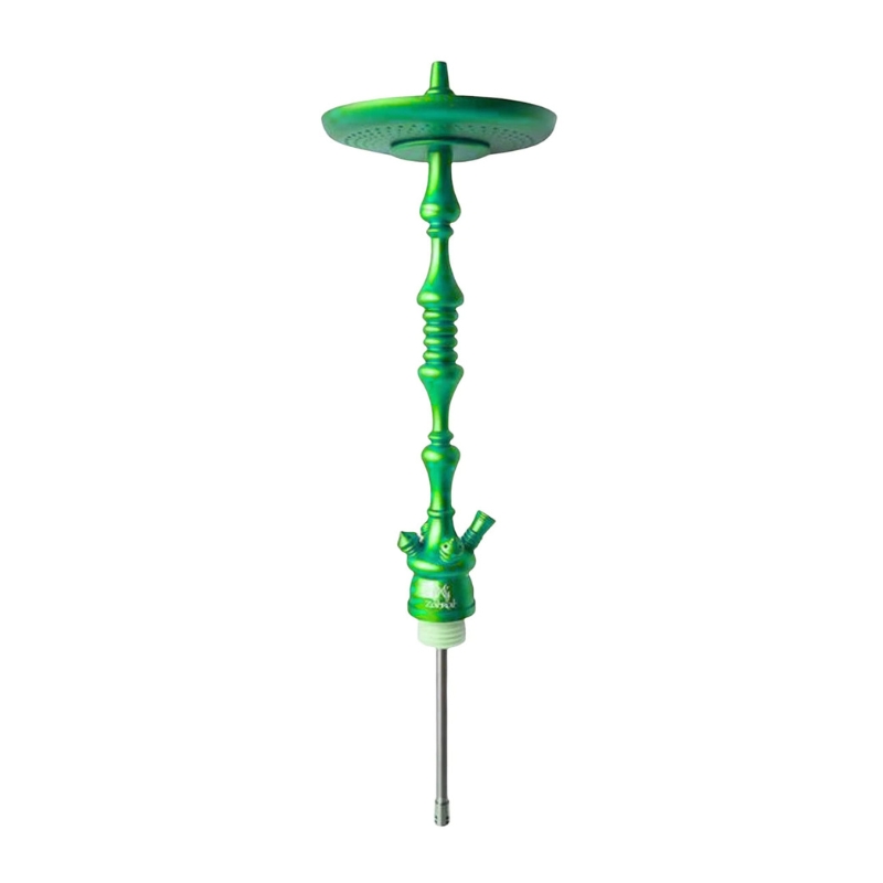 Zahrah Spade 2 Hookah Stem green