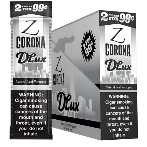 Z Corona DLUX Natural Wrapper Cigar 2X0.99